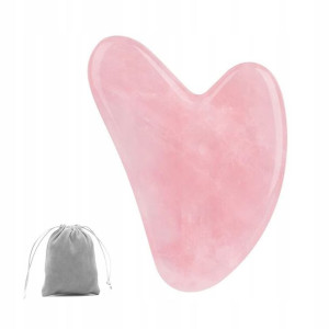 Masażer Kwarcowy Gua Sha Do Twarzy Pielęgnacja