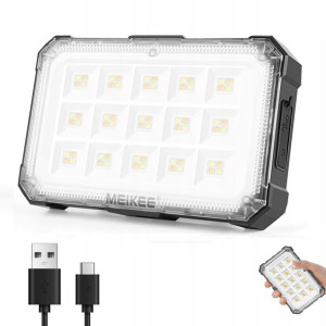 MEIKEE Lampa LED Bateria Akumulator USB Kempingowy