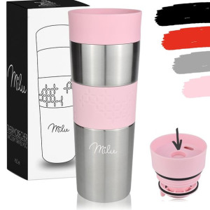 MILU Kubek Termiczny Termos 350ml i 450ml Do Kawy