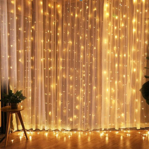 Modi Kurtyna Świetlna Lampki Światełka 300 LED 3M