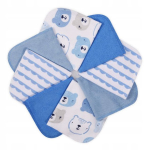 MomCozy Ręcznik Do Kąpieli Dziecka ZESTAW 8 SZTUK