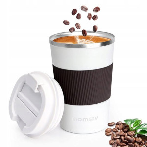 Momsiv Podróżny Izolacyjny Kubek Termiczny 380ml