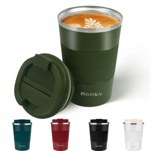Momsome Termiczny Kubek Do Kawy Izolacyjny 380ML