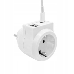 NWR Mobilne Gniazdko Ładowarka Wtyczka Adapter USB