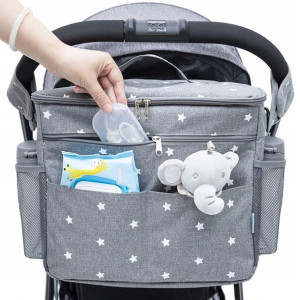 ORCOW Organizer Torba Do Wózka Na Pieluchy XL
