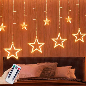 Oświetlenie Świąteczne Do Okna Na Ścianę 128 LED