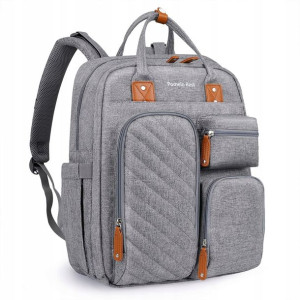 Plecak Na Pieluchy Butelki USB 3w1 Plecak UNISEX