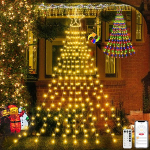 Ponoseu Lampki Na Choinkę Dekoracyjne 400 LED