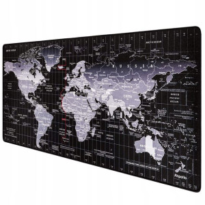 Porto Mapa Świata Podkładka Pod Klawiaturę Mysz XL
