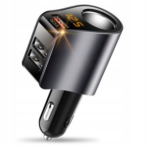 Pykjyn Ładowarka Samochodowa Adapter QC 3.0 80W