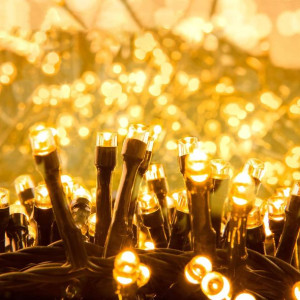 Quntis Kurtyna Świetlna Lampki 1000LED 25M