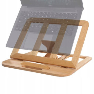 Ravego Drewniana Regulowana Podstawka Pod Laptopa