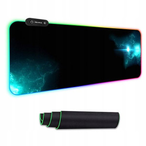 REVUL RGB Miękka Podkładka Pod Mysz Klawiaturę USB