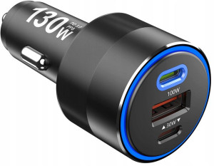 Shenzen Ładowarka Samochodowa USB C 130W PD 100W