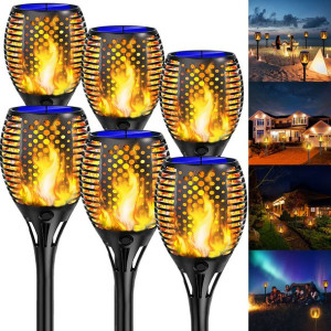 Shin Pochodnie Lampy Oświetlenie Ogrodowe Solarne