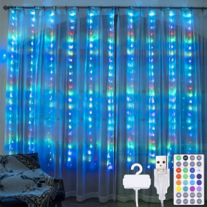 Strong Kurtyna Świetlna Świąteczna Łańcuch LED RGB