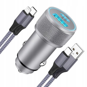 Tikalong Ładowarka Samochodowa Adapter USB-C 38W