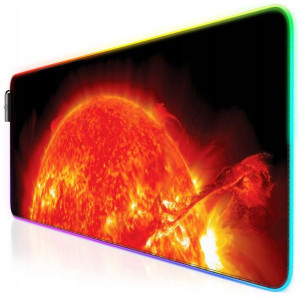 TITANWOLL Podkładka Mata Na Biurko RGB LED XXL