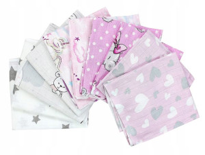 Tuptam Pieluchy Ręczniki Dla Niemowląt 10-PACK
