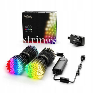 Twinkly Łańcuch Lampki Na Choinkę 400 LED RGB 32M
