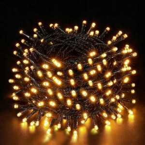 ULEK Lampki Choinkowe Łańcuch 8 Trybów 100LED 10M