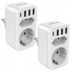 Vintar Adapter Gniazdka Kostka USB Ładowanie 2 SZT
