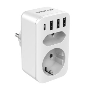 Vintar Adapter Gniazdka Kostka USB Ładowanie 6w1