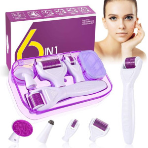 WINPOK Derma Roller Zestaw Do Twarzy Ciała 6w1