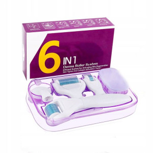 WINPOK Derma Roller Zestaw Do Twarzy Ciała 6w1
