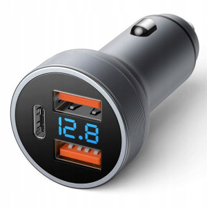 Ładowarka Samochodowa 54W QC 3.0 + 36 W PD USB-C