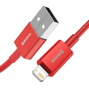 BASEUS SZYBKI KABEL USB/Lightning 2,4A 1m MOCNY