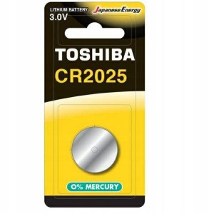 Bateria Toshiba CR2025 1szt litowa CR2025 BP-1C