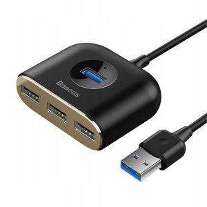 Adapter USB 4w1 Baseus HUB USB 1xUSB 3.0 3xUSB 2.0