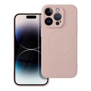 Futerał Silicone Mag Cover Do Iphone 14 Pro Różowy