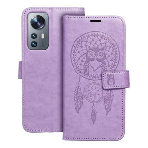 Kabura Mezzo Book Do Xiaomi 12 Lite Łapacz Snów Fioletowy