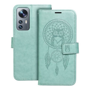 Kabura Mezzo Book Do Xiaomi 12 Lite Łapacz Snów Zielony