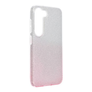 Futerał Shining Do Samsung Galaxy S23 Transparent/róż