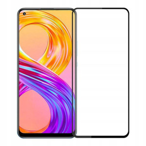 Szkło Hartowane 5D do REALME 8 / 8 PRO z ramką