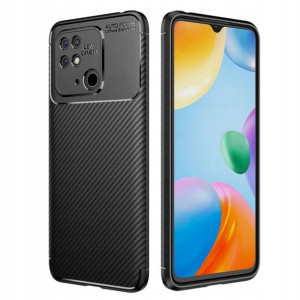 Etui do XIAOMI REDMI 10C Pancerne Carbon Plecki