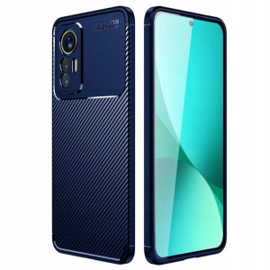 Etui Mocne Karbon Carbon Do Xiaomi 12 Lite