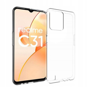 Etui MOCNE 2mm BEZBARWNE do REALME C31