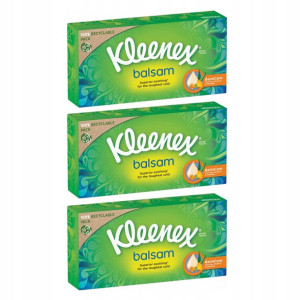 Chusteczki higieniczne KLEENEX Balsam 3x 64 szt