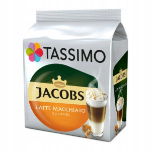 Kapsułki TASSIMO Latte Macchiato Carmel 8 szt.