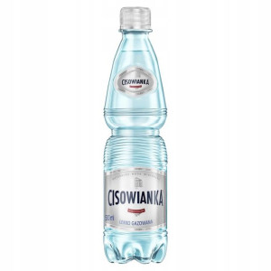 CISOWIANKA Woda mineralna lekko gazowana 0,5 l