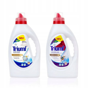Płyn do prania TRIUMF kolor białe 2x 1l 16 prań
