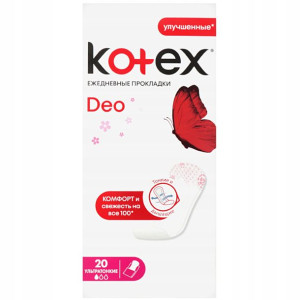 Wkładki KOTEX Deo Ultraslim 20 sztuk