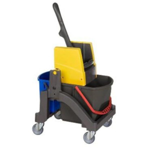 Aquva 1x17l + 1x6l wózek do mycia podłóg - VERMOP