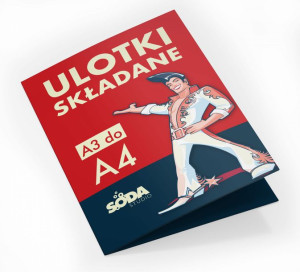 Ulotki składane A3 do A4 • 2000 szt.