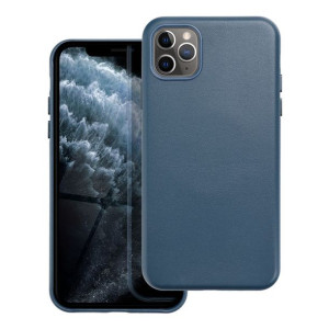 Leather Mag Cover Do Iphone 11 Pro Max Niebieski