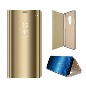 Clear View etui klapka Xiaomi Redmi 9A Złote